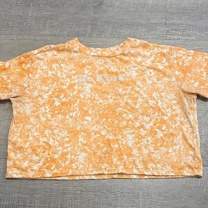 Be Kind. Tie-Dye Crop Tee.